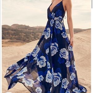 Only in Dreams floral maxi dress